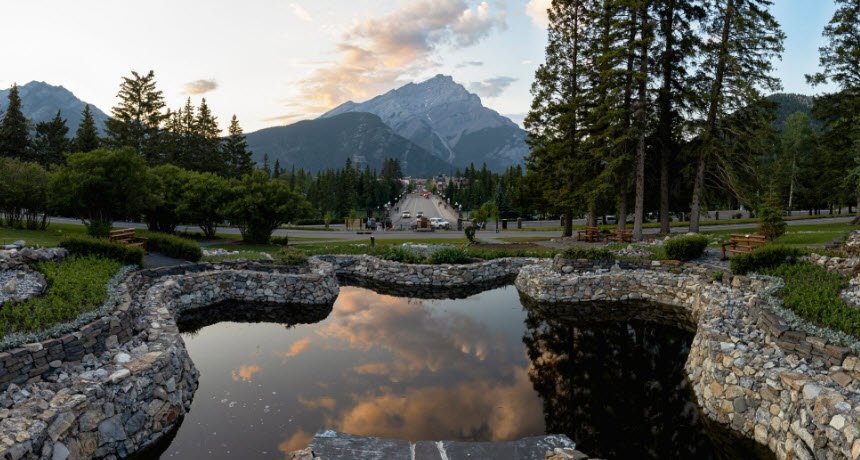 Cascade of Time Garden, Canada